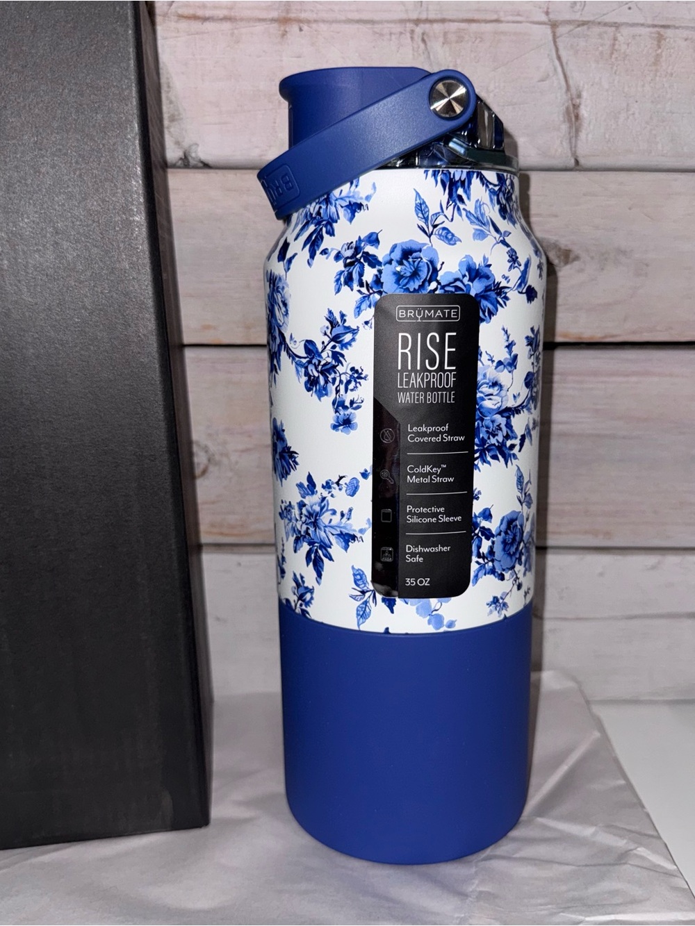Brumate 35oz RISE - Sorrento - Limited Release Amalfi Coast Blue & White Floral